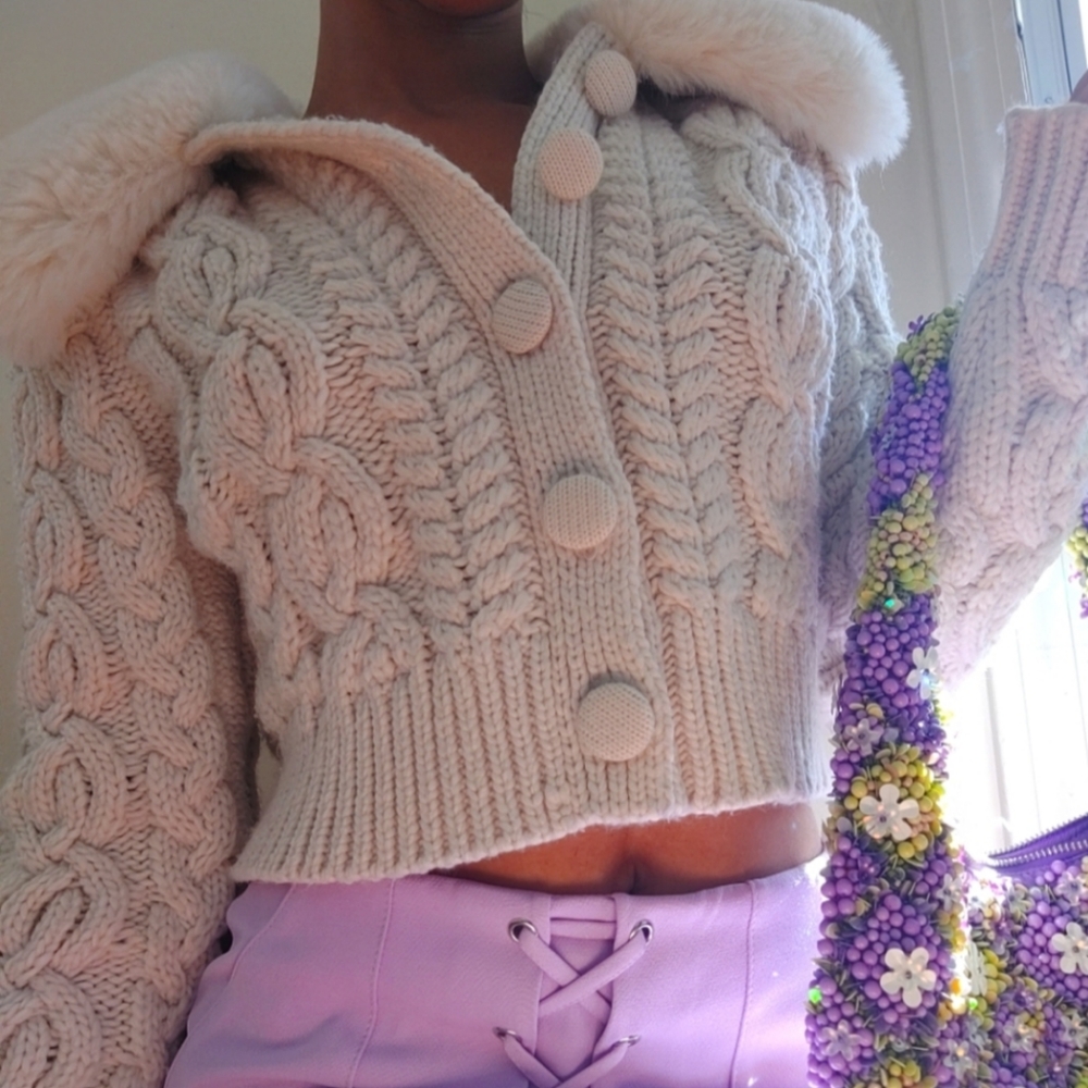 River Island Purple Mini Skirt - Picture 6 of 8